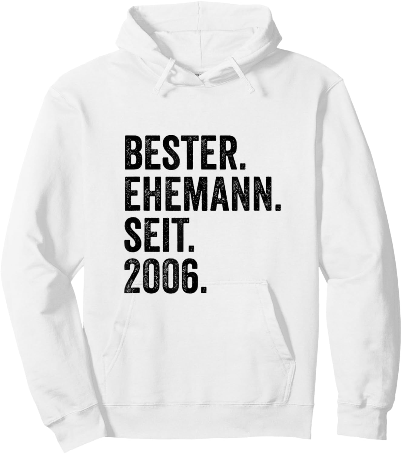 Bester Ehemann Seit 2006 | 20 Hochzeitstag 20 Jahre Hoodie - Hoodie | White