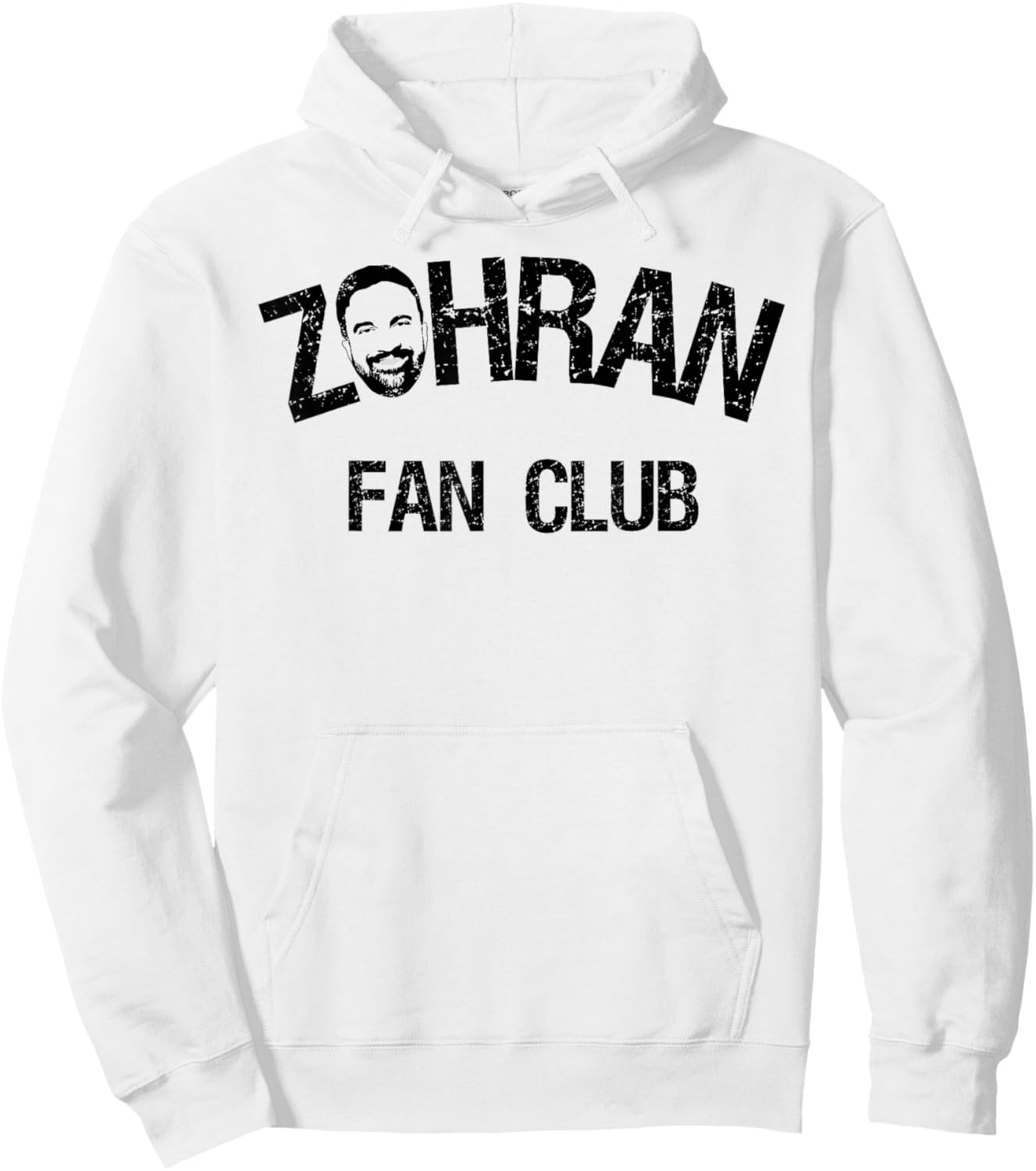Zohran Mamdani for NYC Mayor Funny Cool Trendy Progressive Hoodie - Hoodie | White