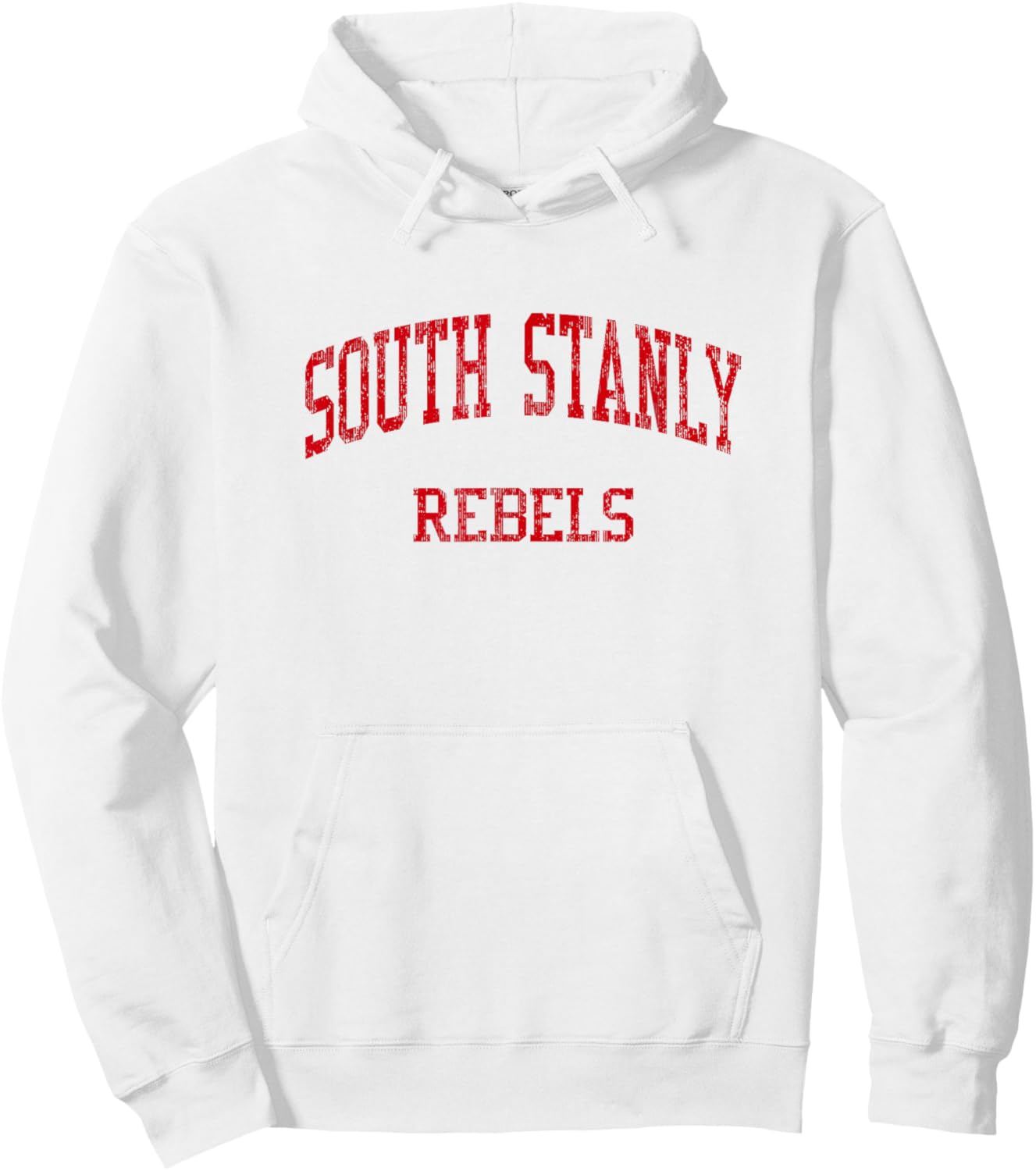 South Stanly High School HS Norwood NC Vintage Sports Hoodie - Hoodie | White