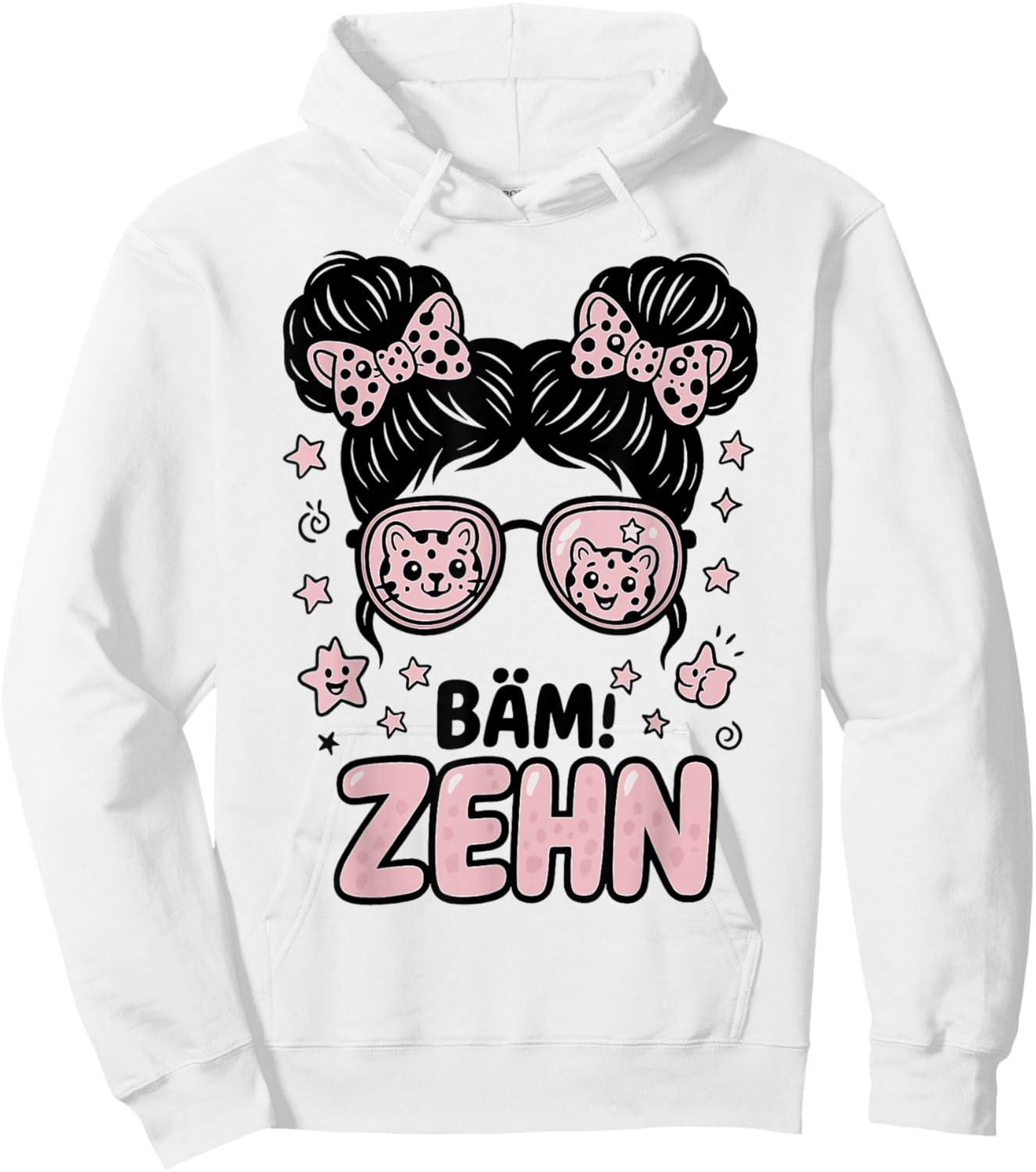 10th Birthday Girl 10 Years 2016 Funny Gift Hoodie - Hoodie | White