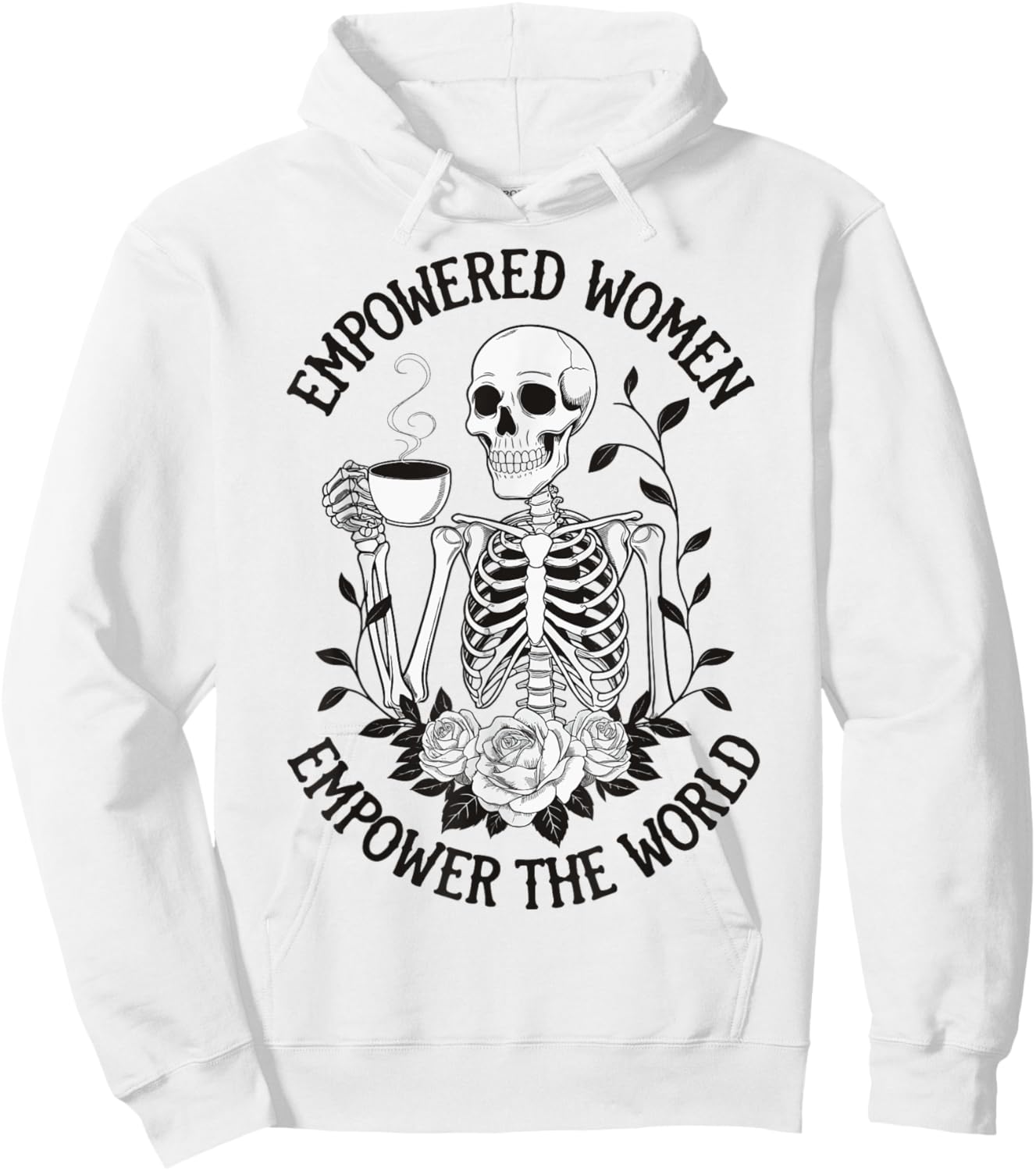 Empowered Women Empower The World Hoodie - Hoodie | White