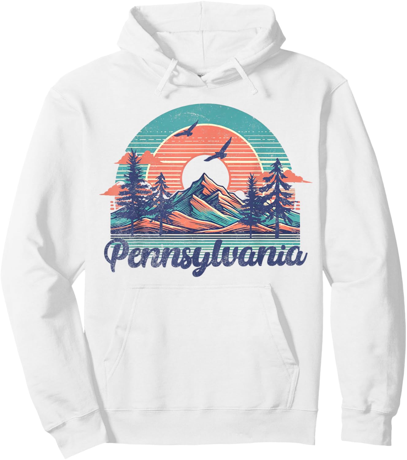 Pennsylvania Hoodie - Hoodie | White