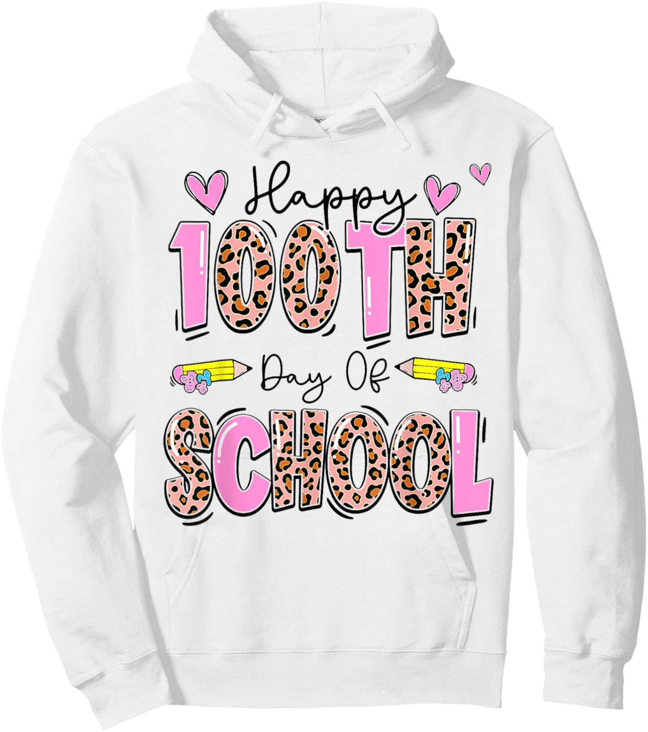 Teacher Student Kids Hoodie - Hoodie | White