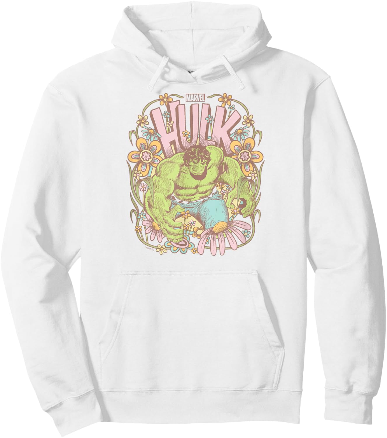 Hulk - Feminine Inspired Hoodie - Hoodie | White