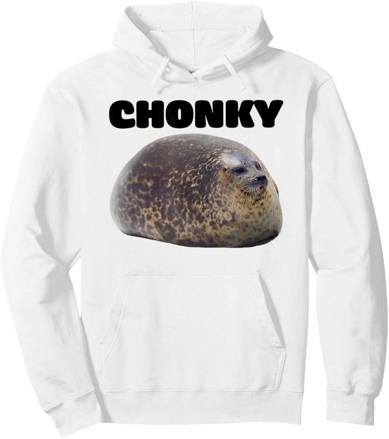 Chonky Seal Hoodie - Hoodie | White
