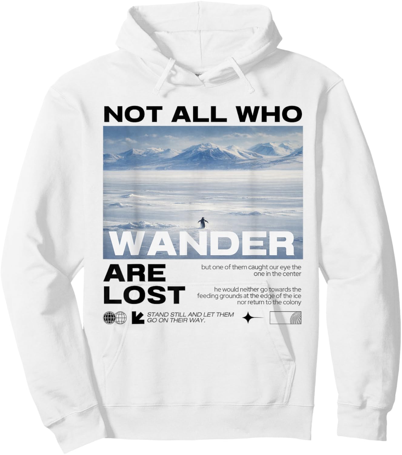T-Shirt Hoodie - Hoodie | White