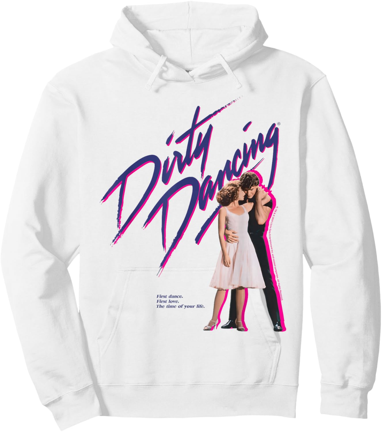 Dirty Dancing Classic Movie Poster Art Hoodie - Hoodie | White