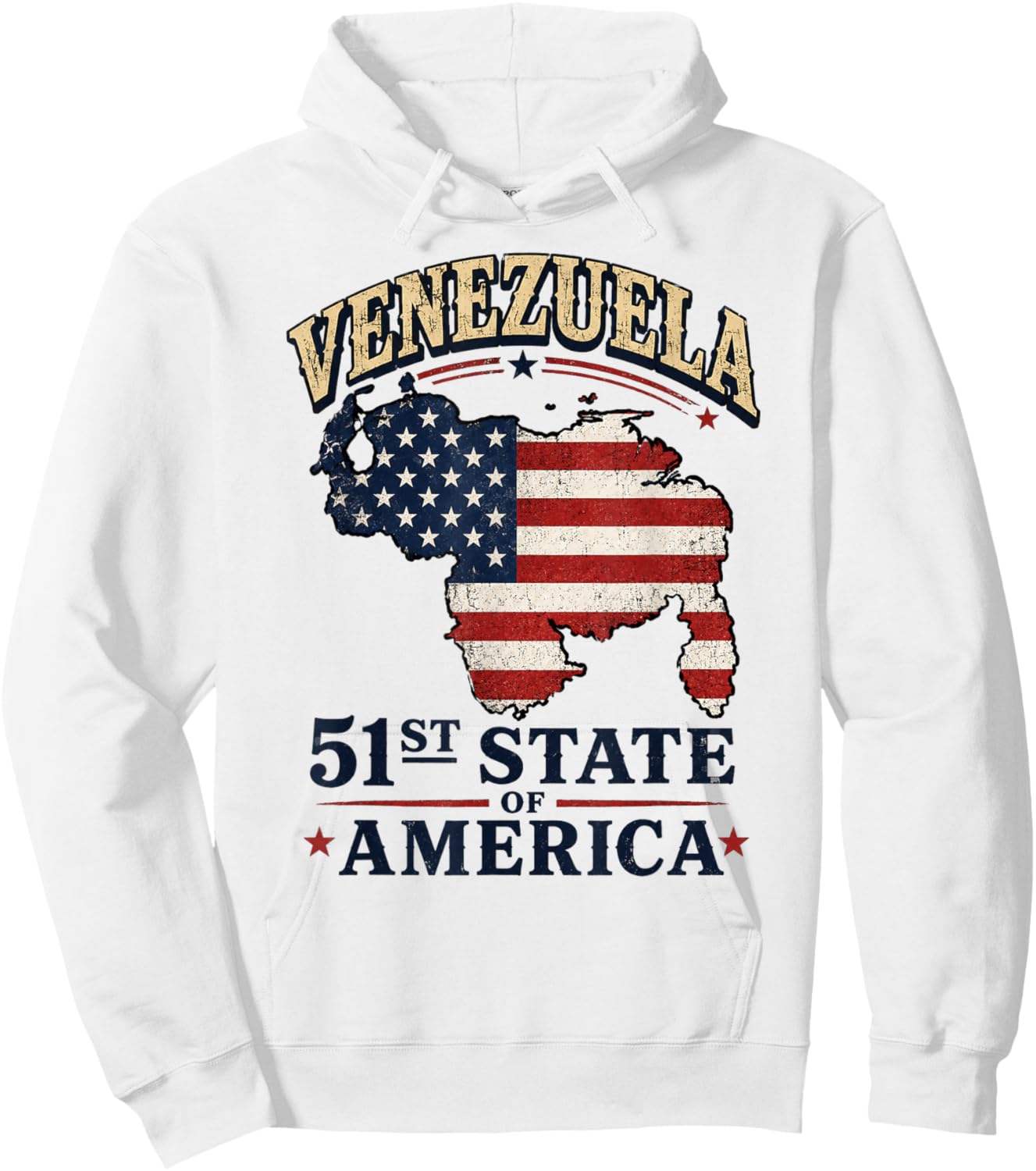 Venezuela - 51 State Hoodie - Hoodie | White