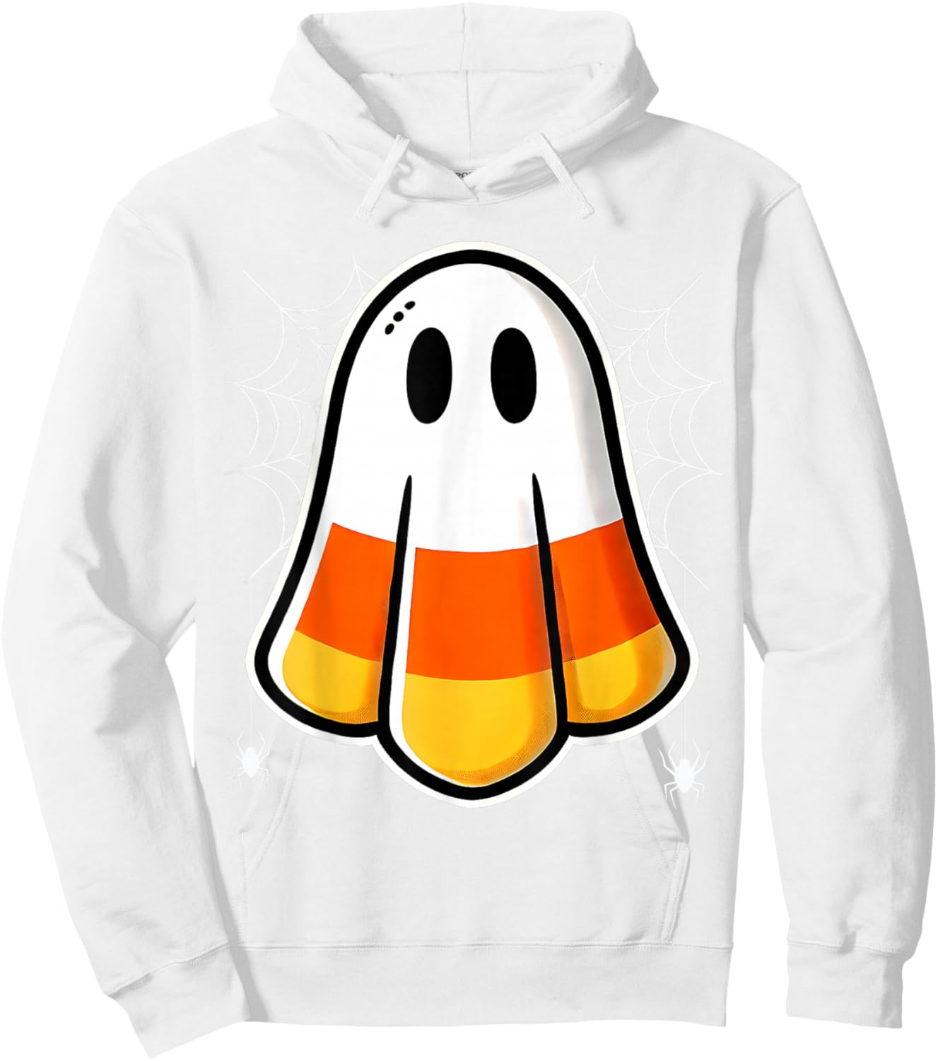 Funny Candy Corn Ghost Halloween Costume KIds Boys Girls Hoodie - Hoodie | White