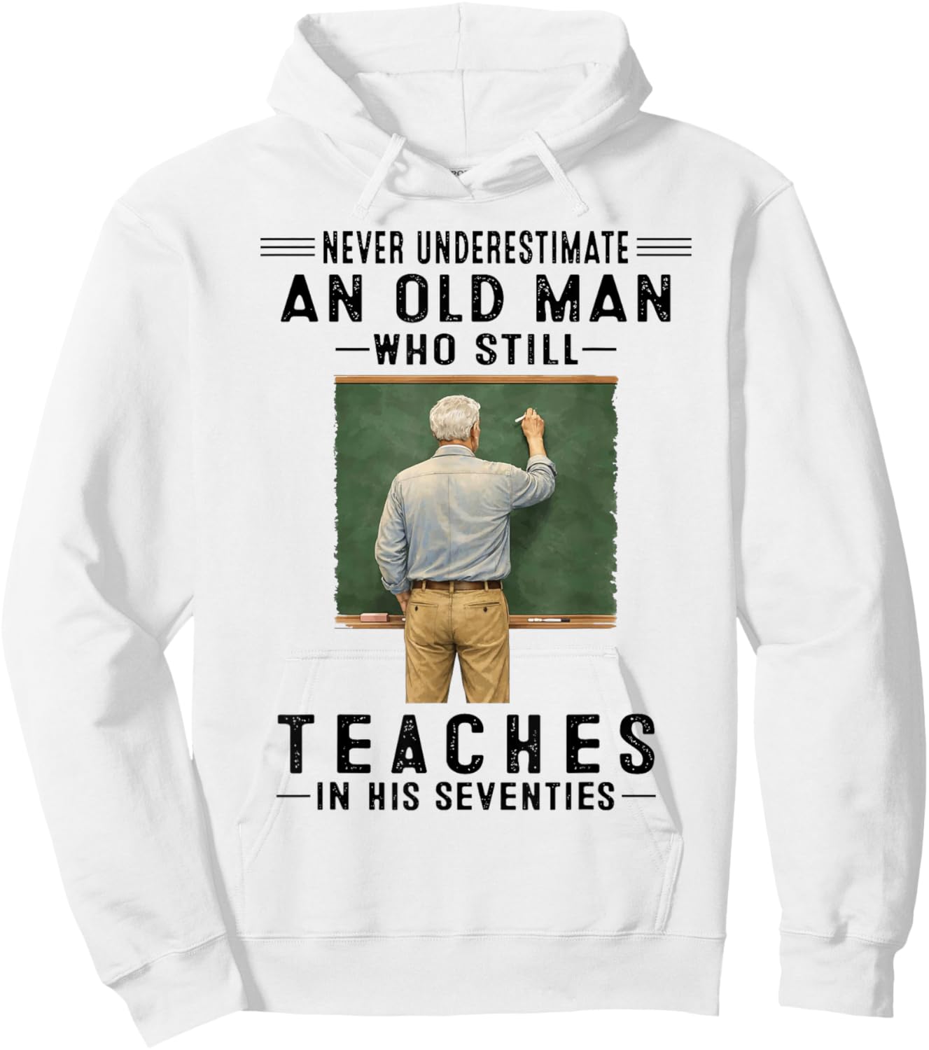 in His Hoodie - Hoodie | White
