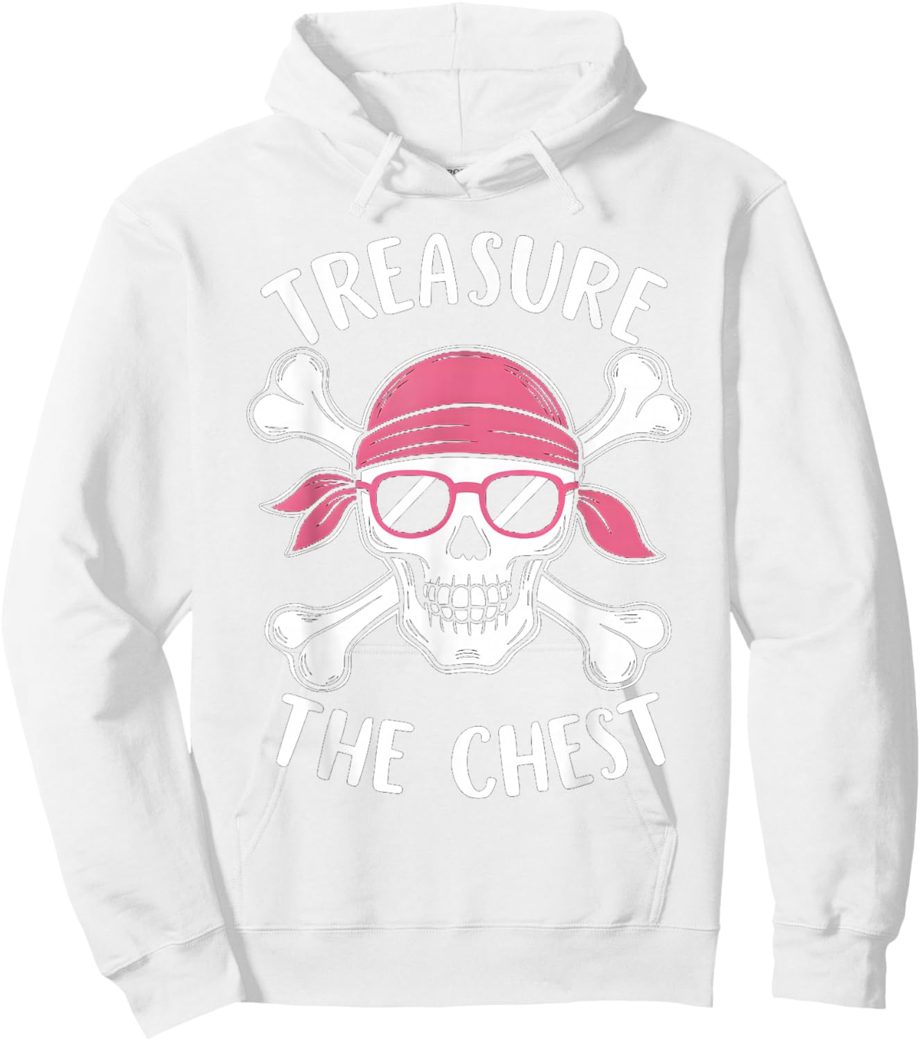 Treasure The Chest Breast Cancer Awareness Men Women Kids Hoodie - Hoodie | White