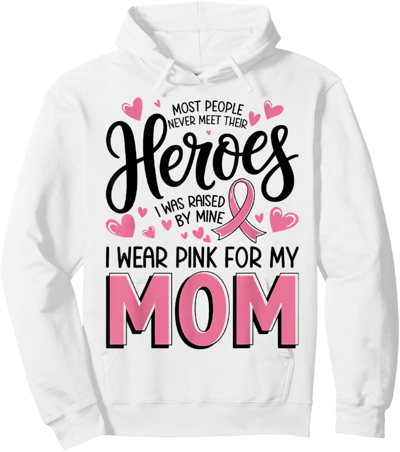 Most People Never Meet Their Heroes I was Raised by Mine Hoodie - Hoodie | White