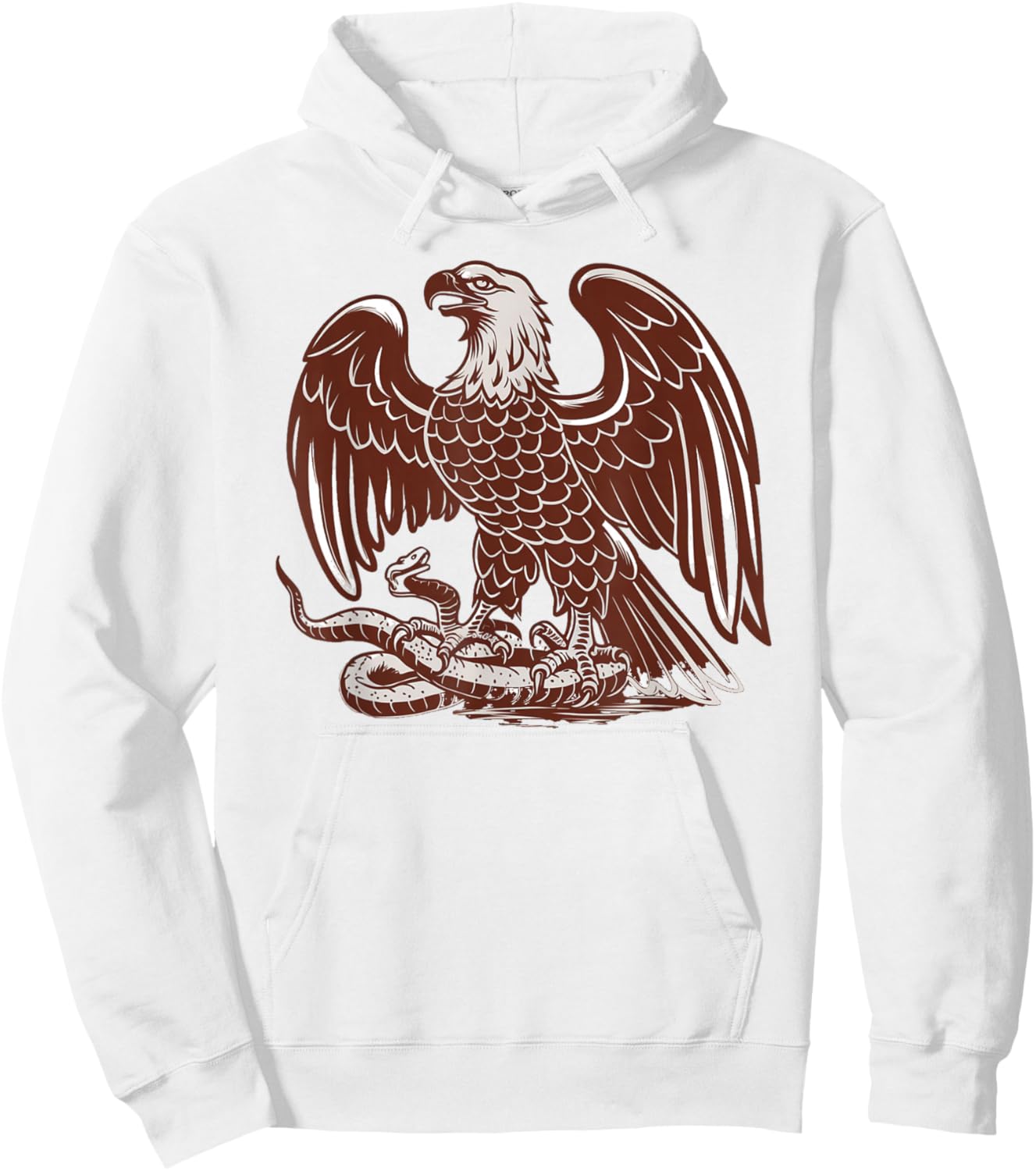 Mexican Eagle Hoodie - Hoodie | White