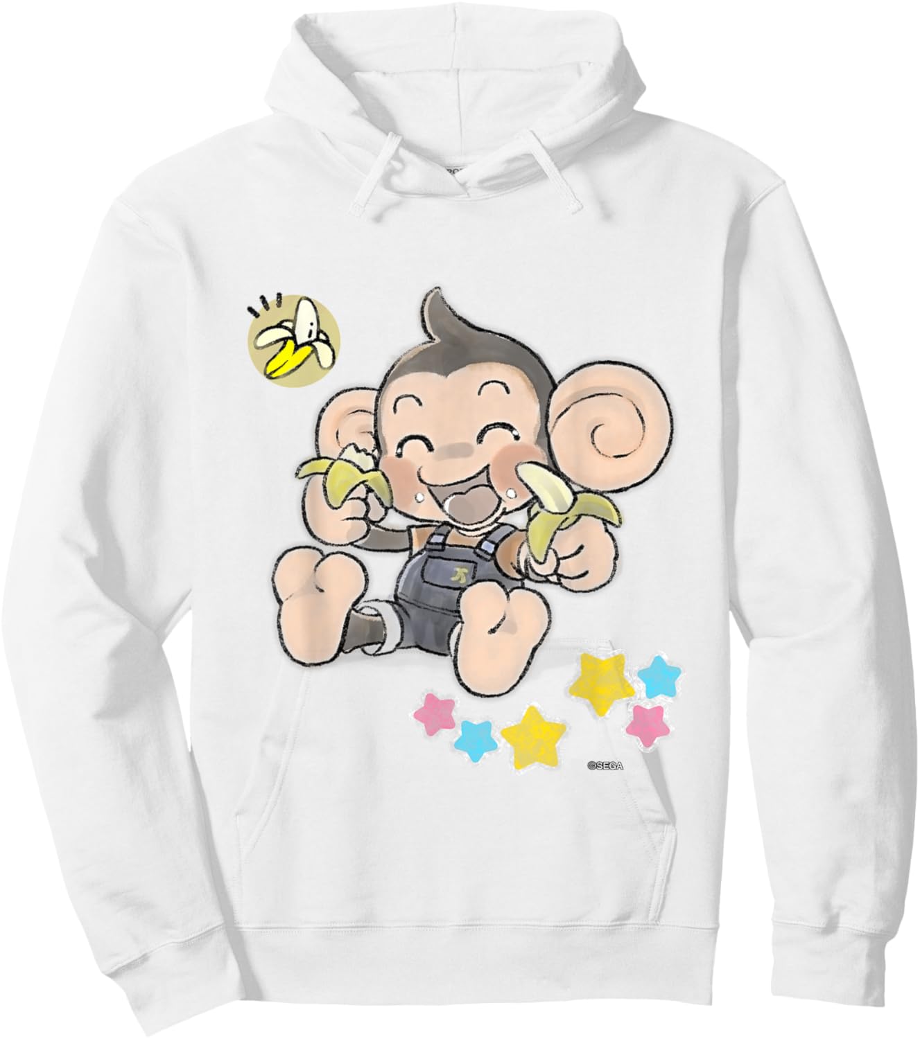 Super Monkey Ball Banana Rumble Banana and Eye Eye Hoodie - Hoodie | White