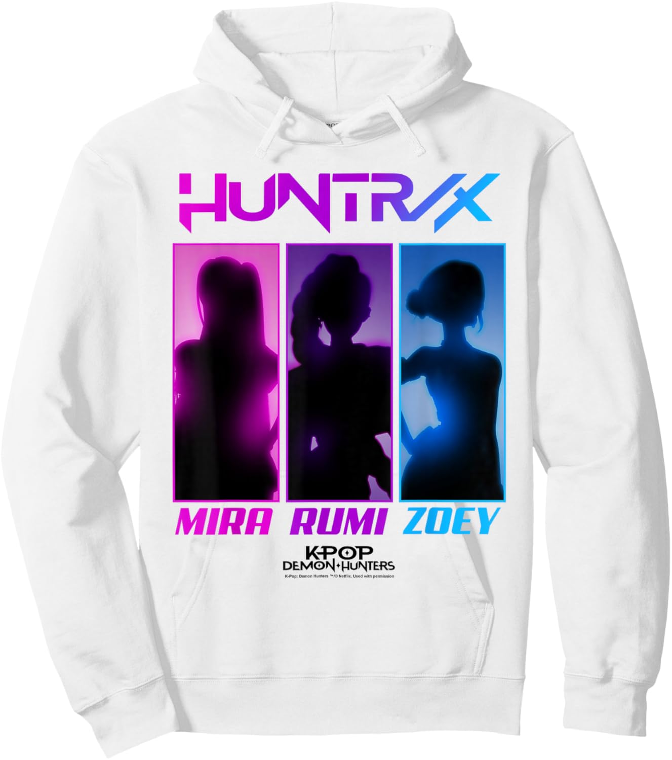 KPop Demon Hunters Huntrix Spotlights Offiziell lizenziert Hoodie - Hoodie | White