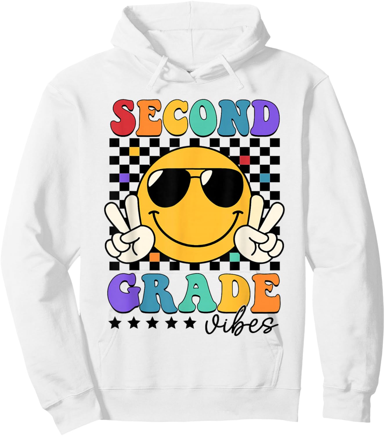 2nd Grade Teacher Shirts, First Day Second Grade Shirt Girls Hoodie - Hoodie | White