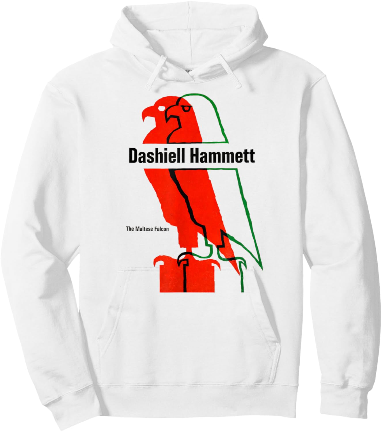 The Maltese Falcon: Dashiell Hammett Hoodie - Hoodie | White