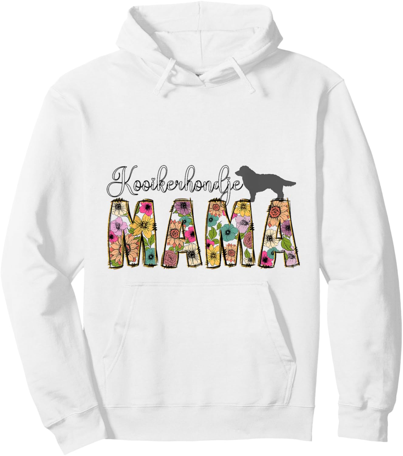 Kooikerhondje Dog Hoodie - Hoodie | White
