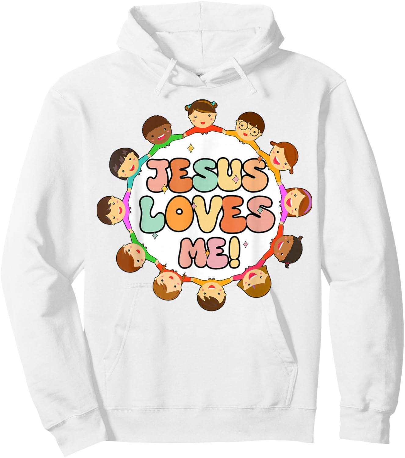 Toddler Jesus Loves Me Christian-Shirt I Heart God Girl Kid Hoodie - Hoodie | White