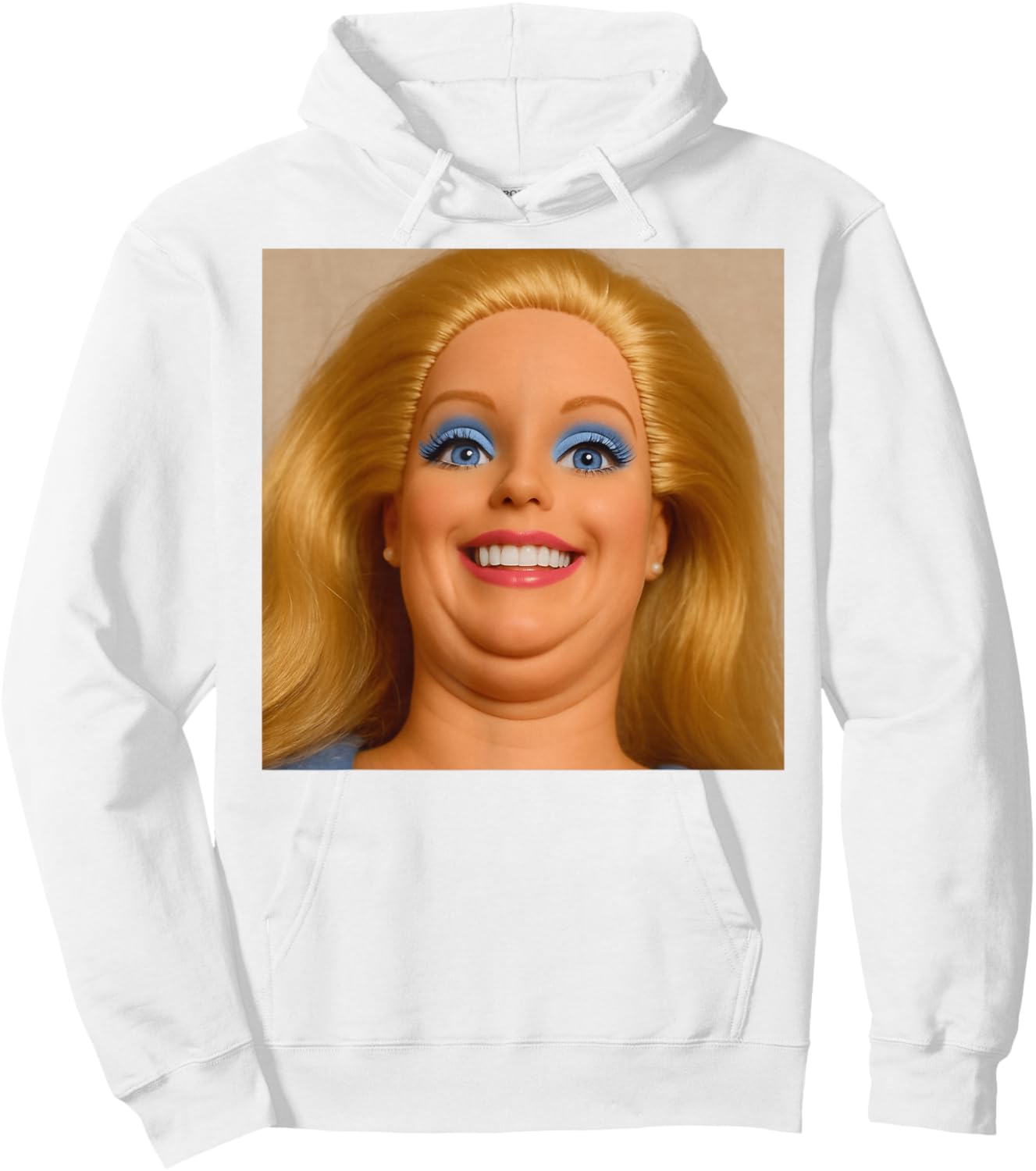Disgusted Face Meme Doll Babe X Only Baby Love Date Fans Hoodie - Hoodie | White