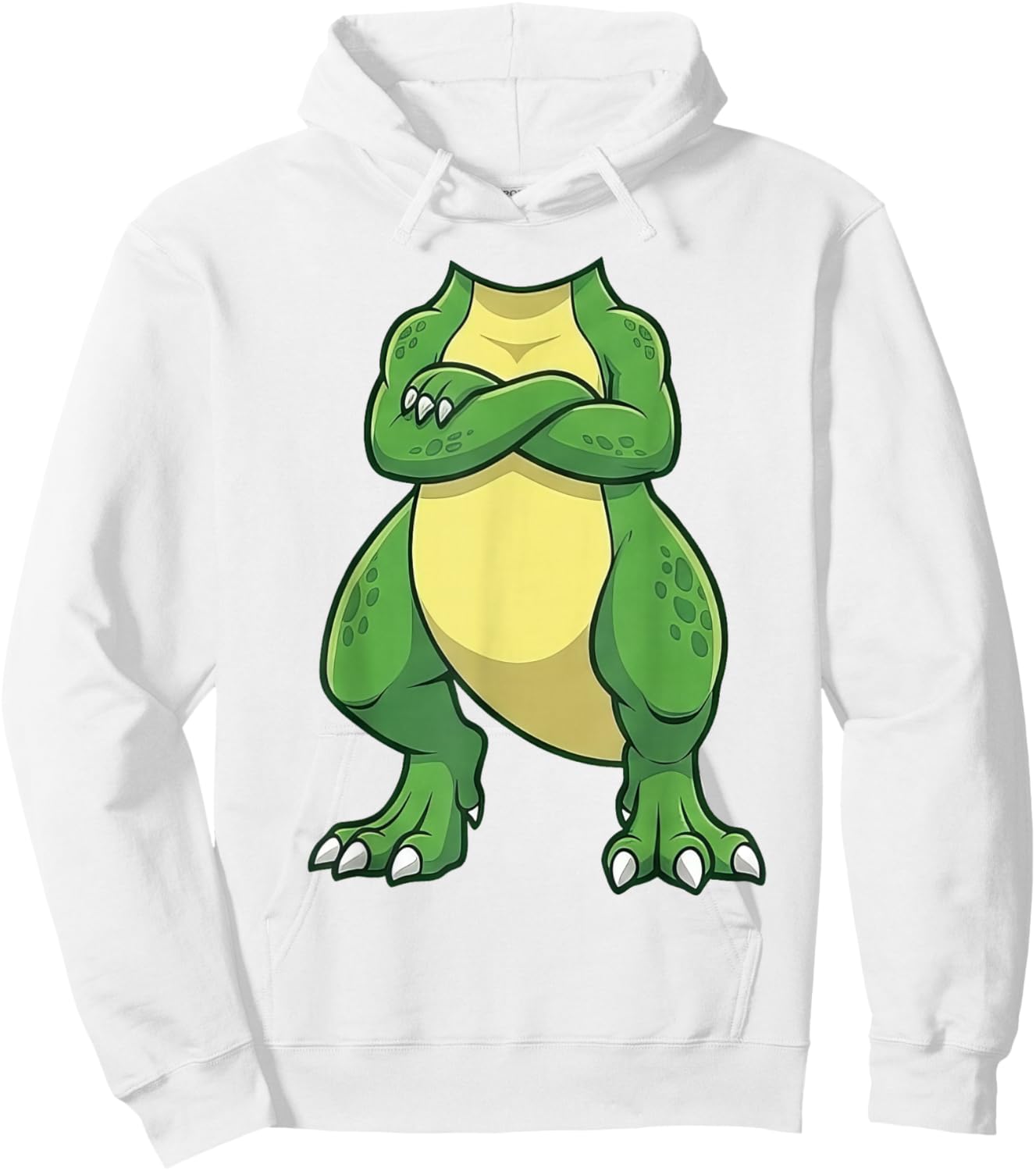 T Rex Body for Adult Kids Men Women T Rex Lover Costume Hoodie - Hoodie | White