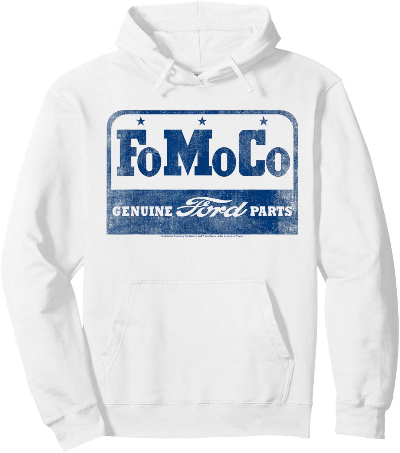 Ford FoMoCo Logo Hoodie - Hoodie | White