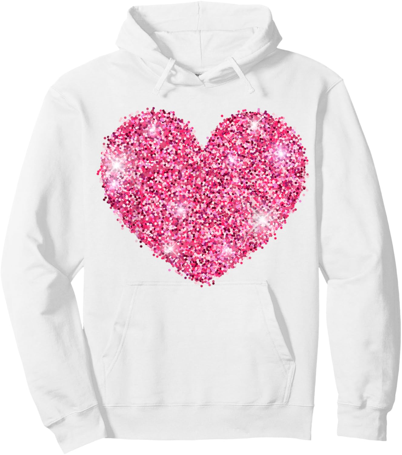 Valentine's Day Heart Costume Love Design Hoodie - Hoodie | White