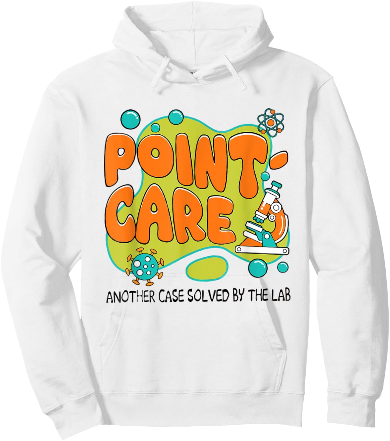 Point Care Lab Week 2025 Mystery Machine of Diagnostics Hoodie - Hoodie | White