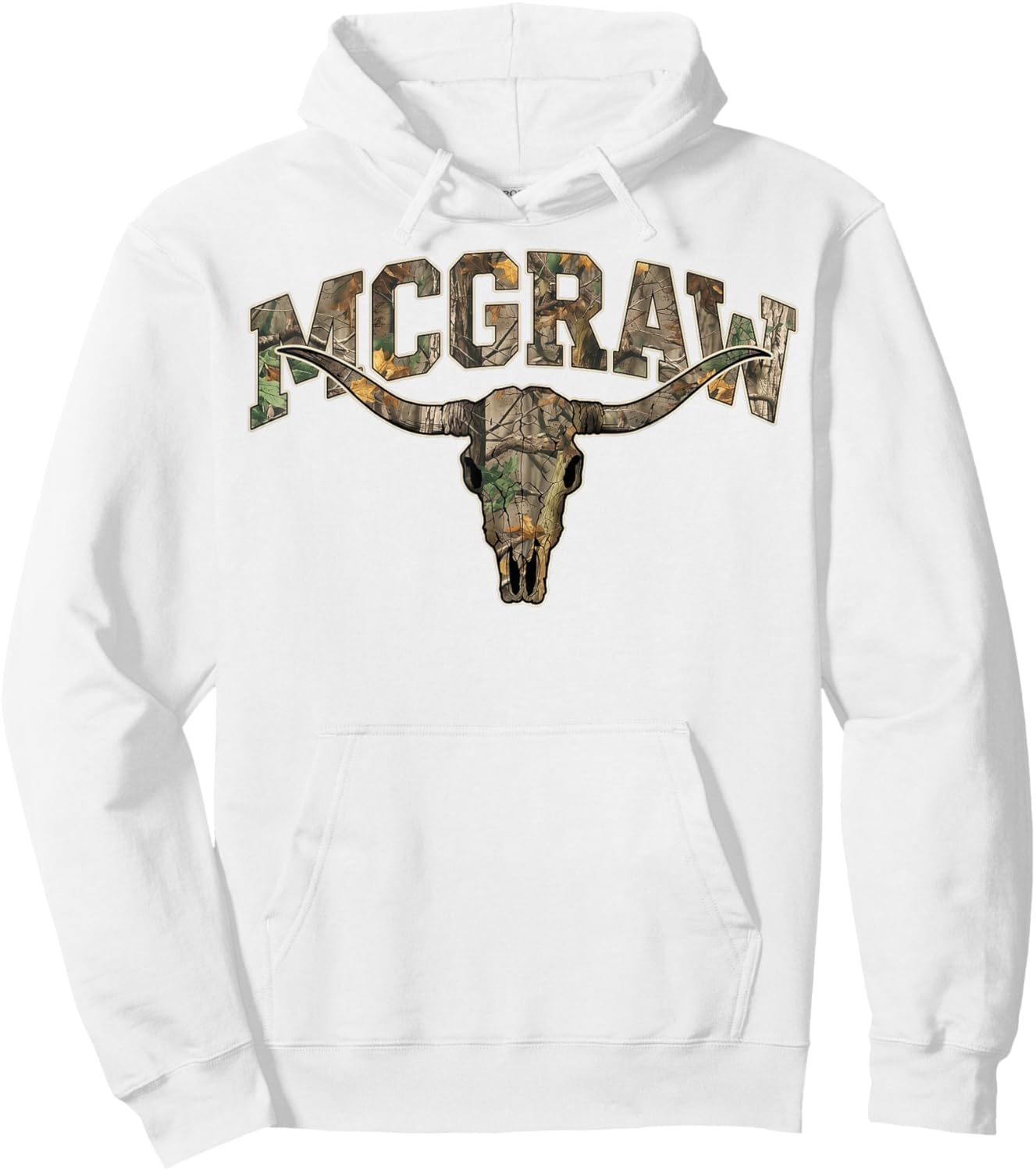Vintage McGraw Name Retro Classic Gifts Women Kids Hoodie - Hoodie | White