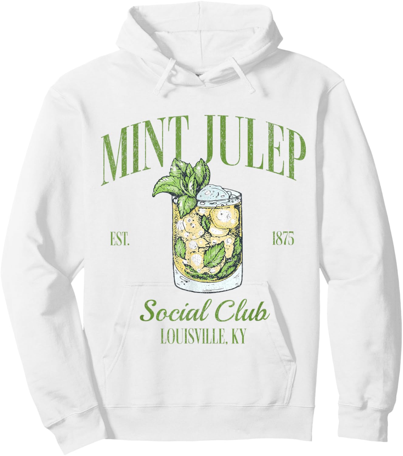 Mint Julep Hoodie - Hoodie | White