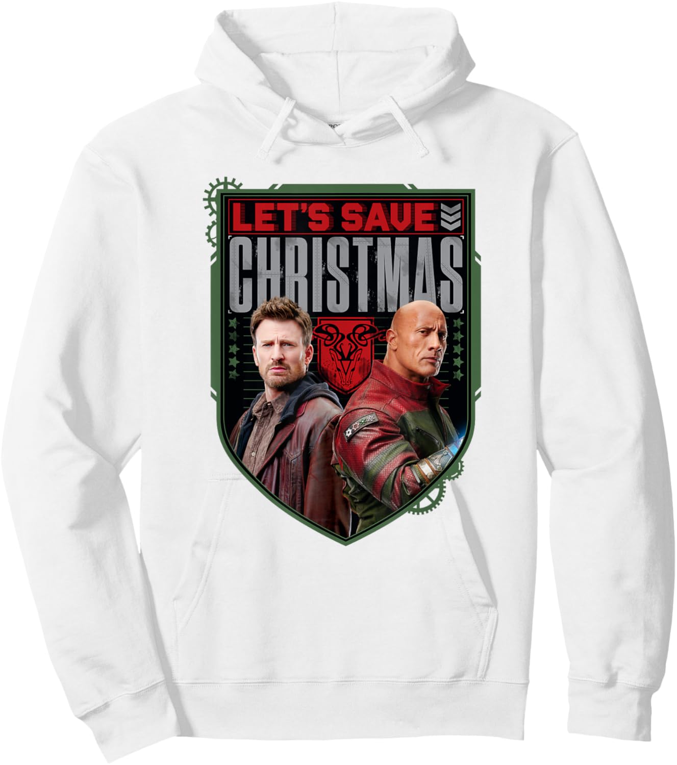 Red One - Let's Save Christmas Hoodie - Hoodie | White