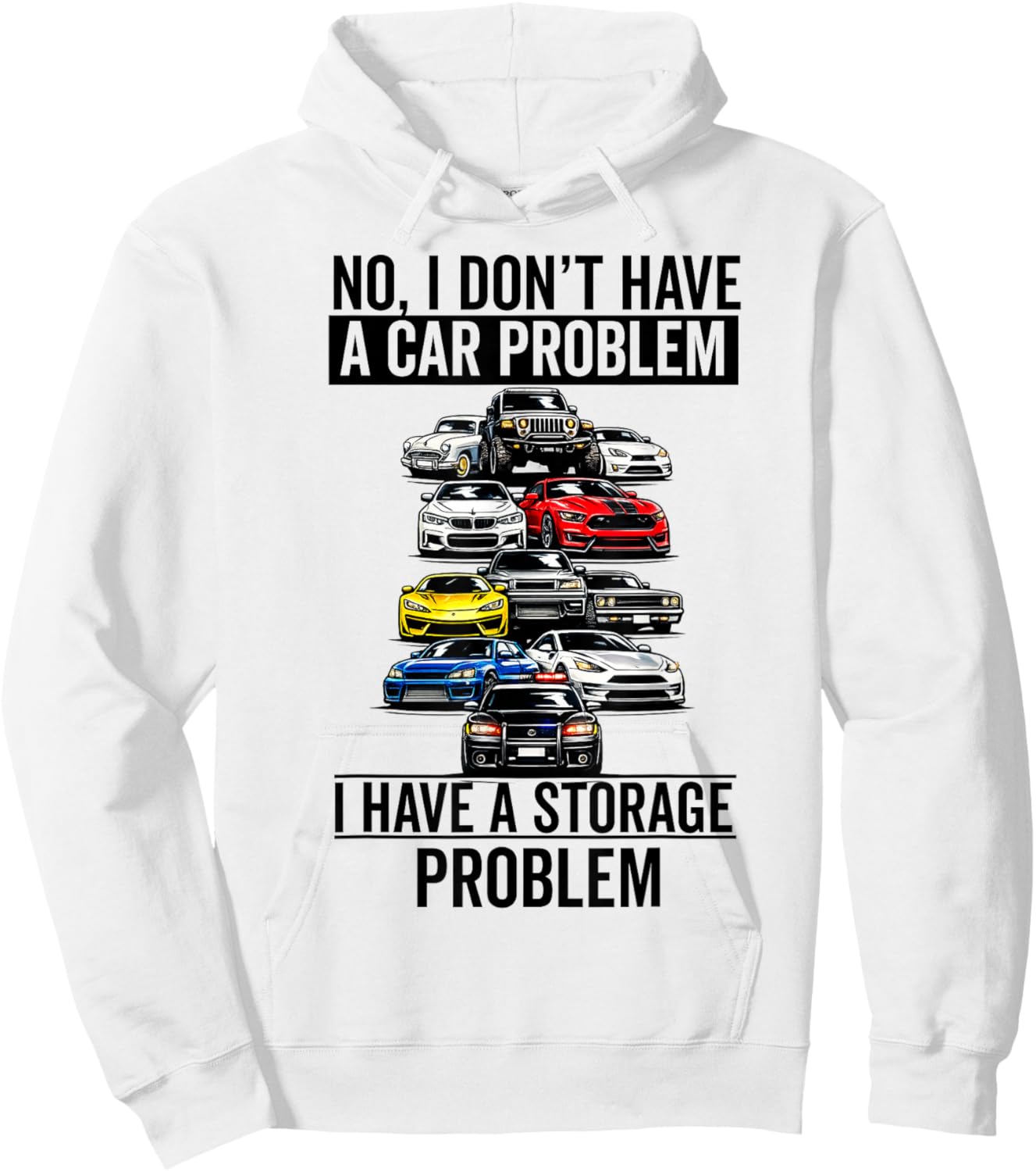 Funny Hoodie - Hoodie | White