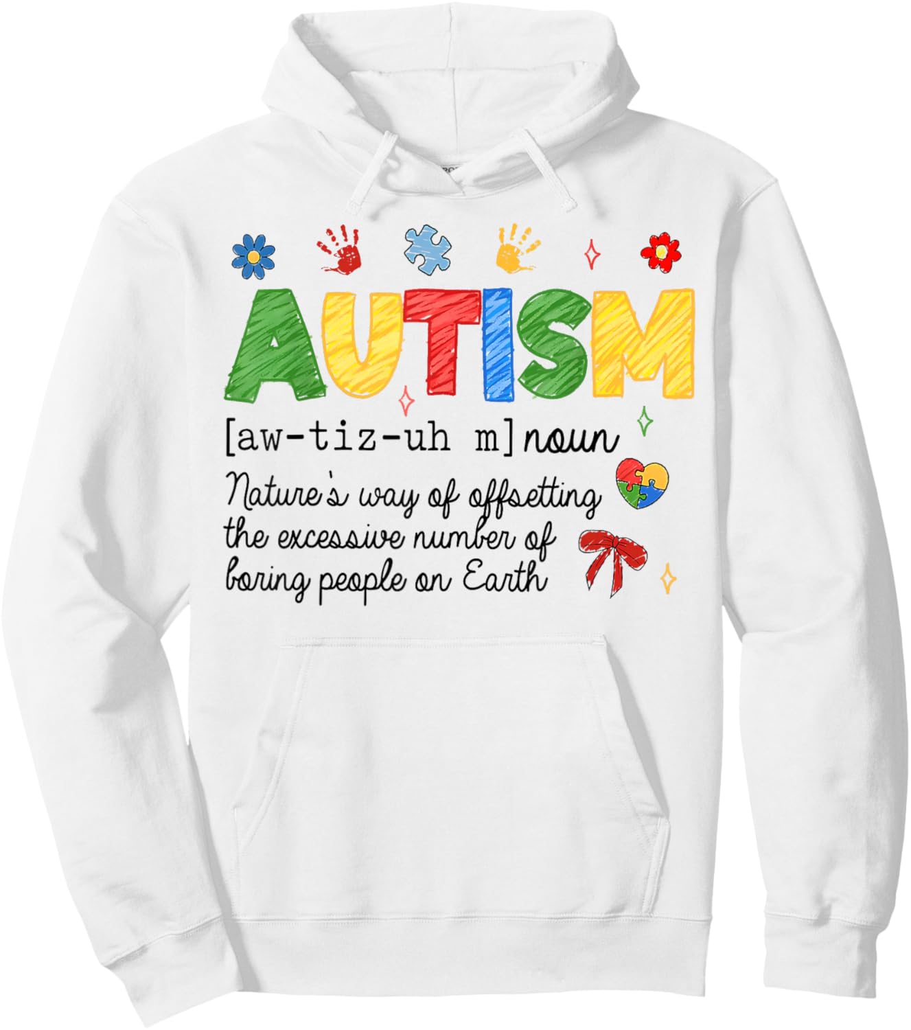 Autism Awareness Special Education Teacher Neurodiversity Hoodie - Hoodie | White