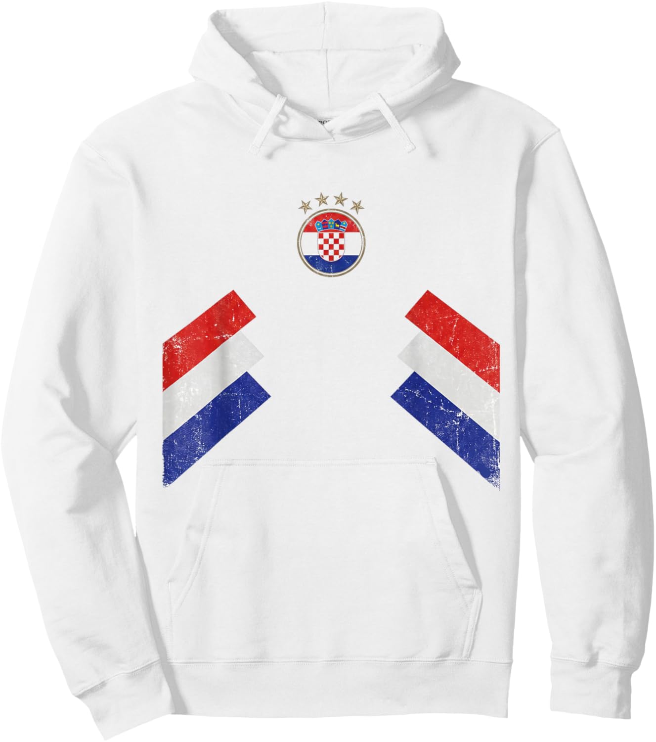 Croatie Balkans Hommes Croate Zagreb Hrvatska Hoodie - Hoodie | White