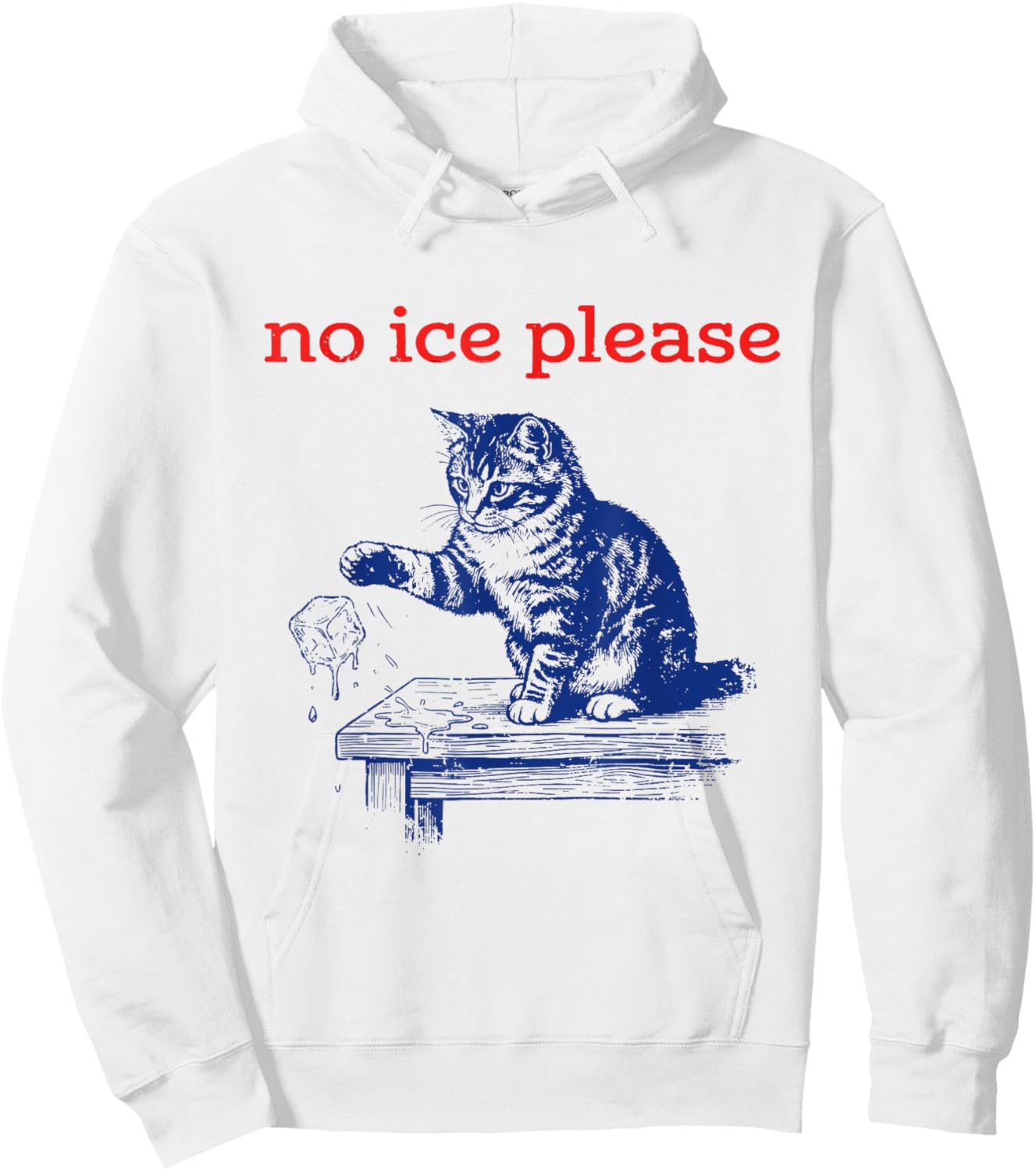 T-Shirt Hoodie - Hoodie | White