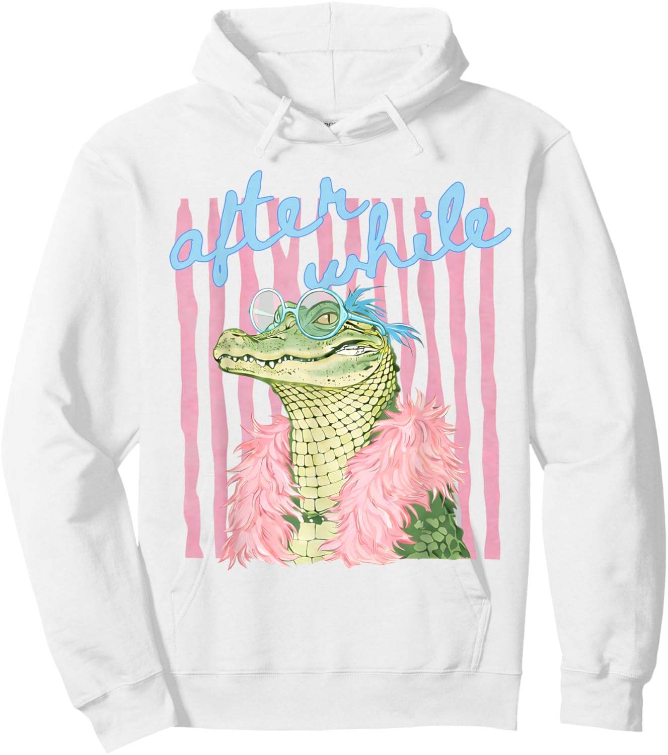 See You Later Teacher Summer Alligator Last Day of School Hoodie - Hoodie | White