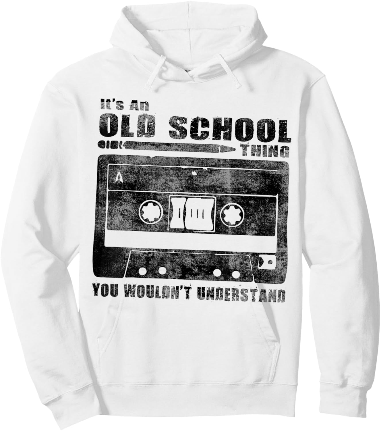 It's An Old School Thing You Wouldn't Understand Retro Hoodie - Hoodie | White