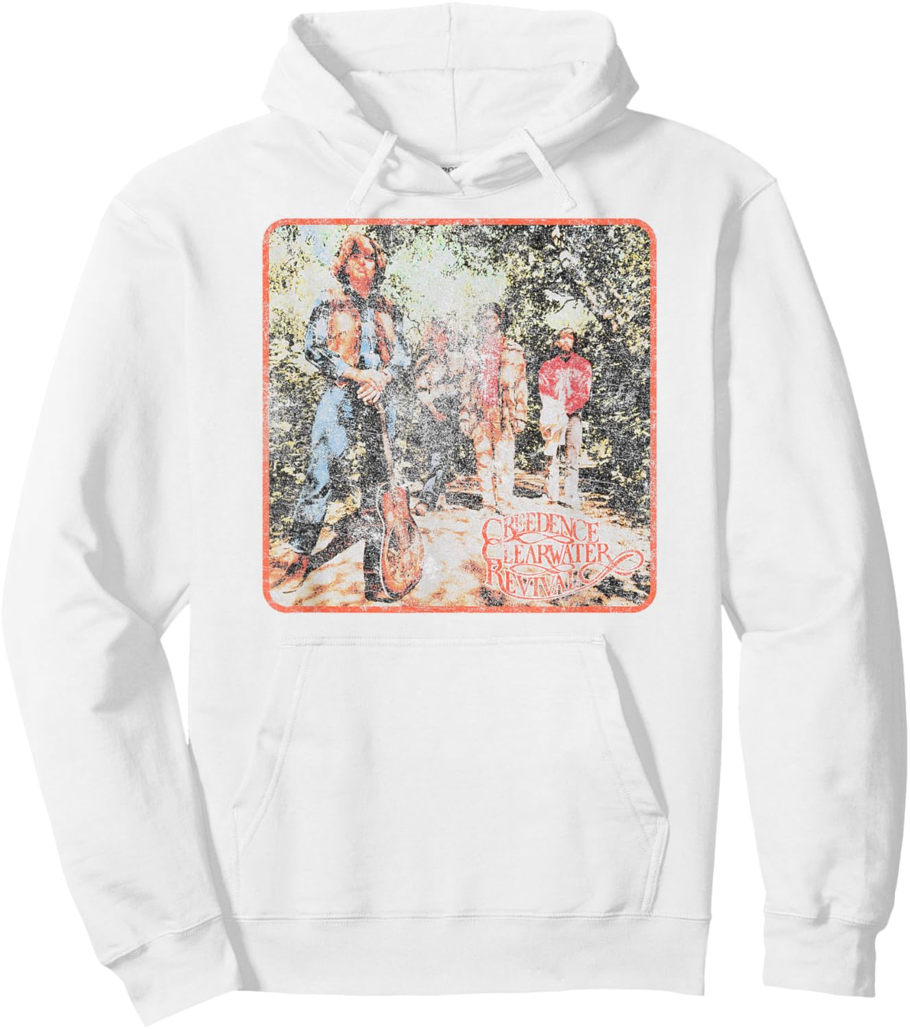 Creedence Clearwater Revival Green River Hoodie - Hoodie | White