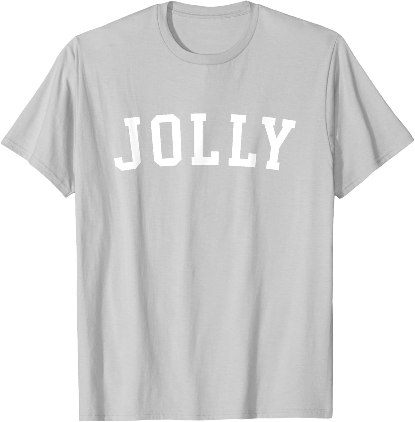Jolly Merry Christmas T-Shirt - T-Shirt | Ash