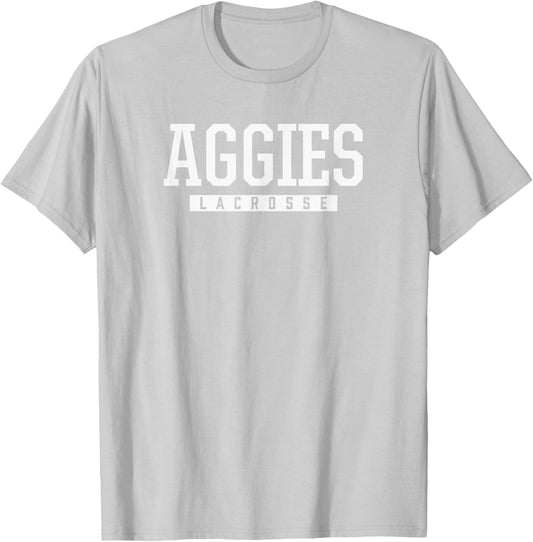 Sand Creek Aggies Lacrosse HS T-Shirt - T-Shirt | Ash