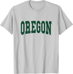 OREGON - Throwback Design - Classic T-Shirt - T-Shirt | Ash