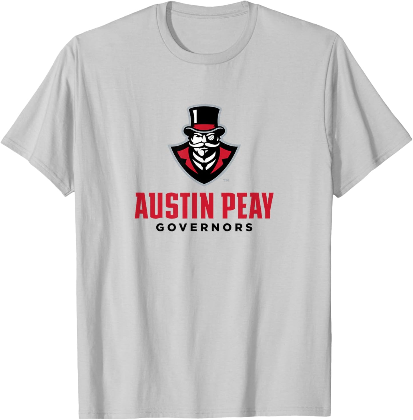 Austin Peay State University Governors Apparel Fans T-Shirt - T-Shirt | Ash