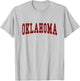 OKLAHOMA - Throwback Design - Classic T-Shirt - T-Shirt | Ash