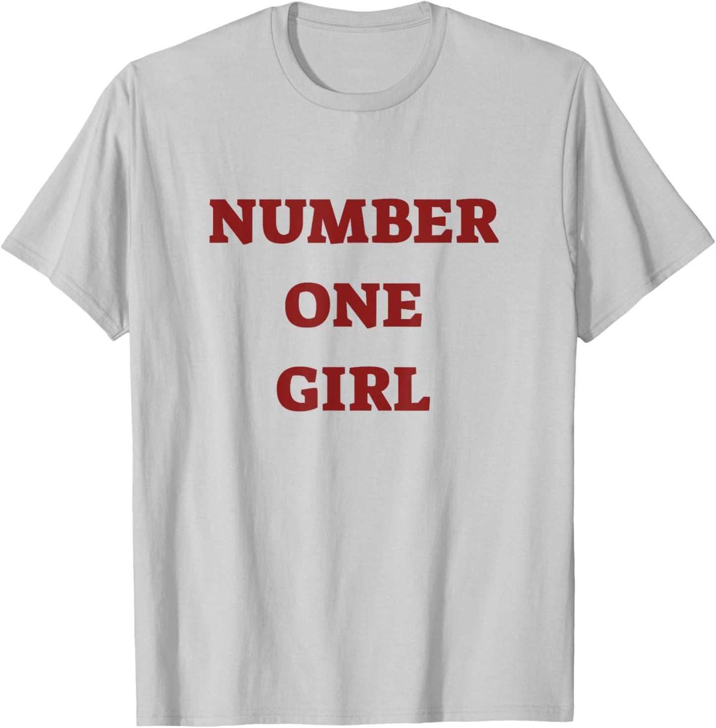 Number One Girl T-Shirt - T-Shirt | Ash