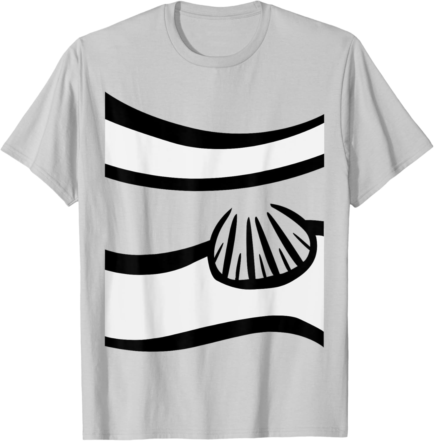 Clown Fish Easy DIY Costume Clownfish Lazy DIY Halloween T-Shirt - T-Shirt | Ash