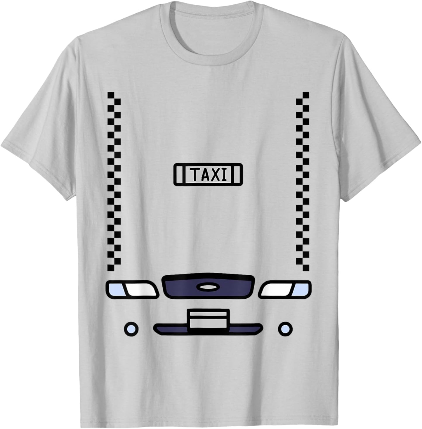 Halloween Budget Costume Yellow Taxi Funny T-Shirt - T-Shirt | Ash