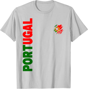Portugal Fan T-Shirt - T-Shirt | Ash