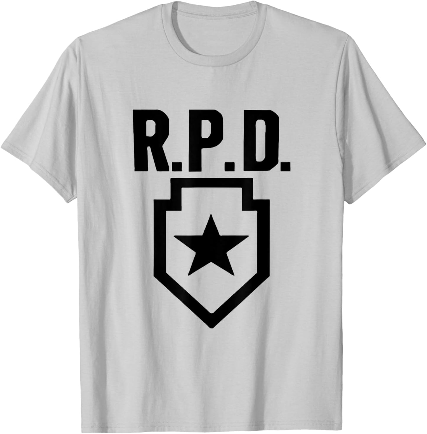 Racoon City RPD Logo T-Shirt - T-Shirt | Ash