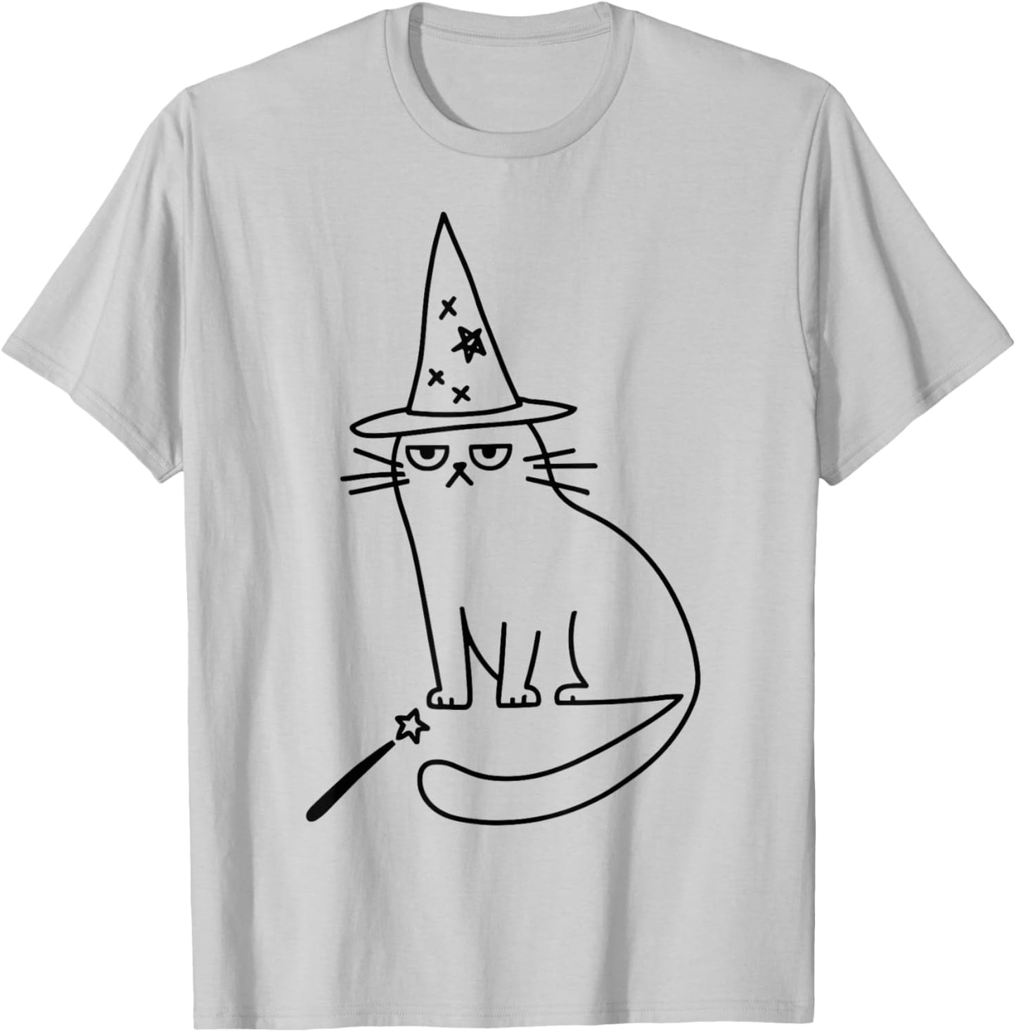 Wizard Cat Meme Funny Halloween Costume Funny Memes Dank Kid T-Shirt - T-Shirt | Ash