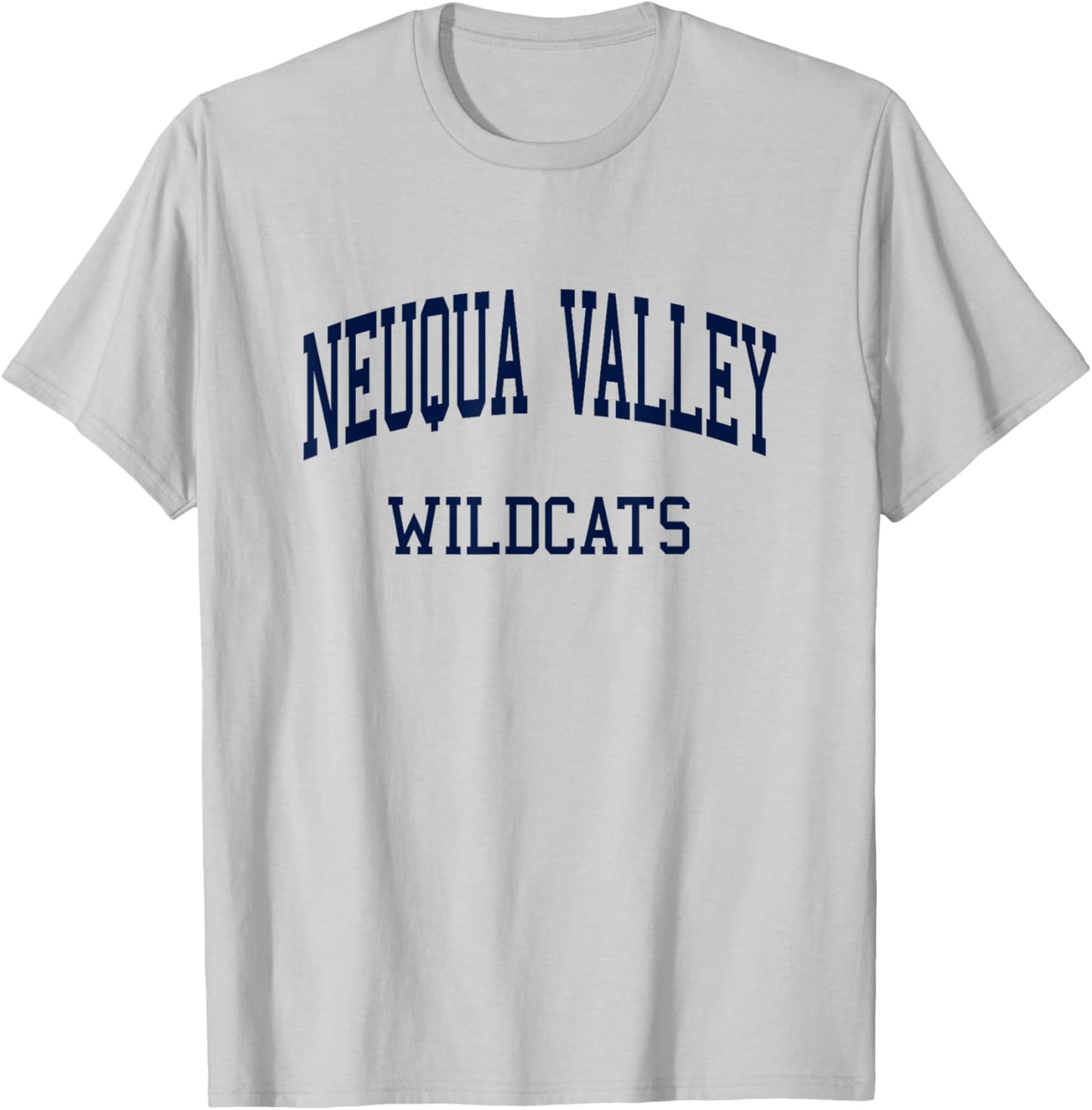 Neuqua Valley HS Naperville IL Retro T-Shirt - T-Shirt | Ash